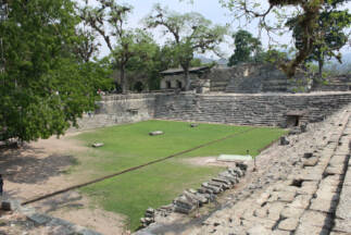 Day 6. View of the Acropolis at Copan Archaeological Site.